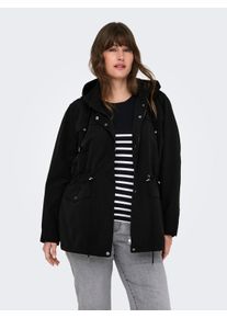 sheego Gro&szlig;e Gr&ouml;&szlig;en Parka, black, Gr&ouml;&szlig;e M - Damen