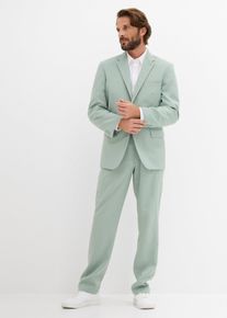bonprix Anzug in Regular Fit (2-tlg. Set), gr&uuml;n, Gr.54, Klassischer Anzug mit praktischen Taschen und stillvoller Bequembundhose