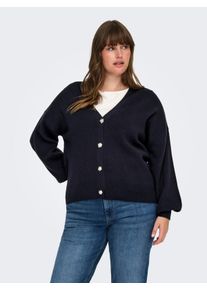 Only sheego Gro&szlig;e Gr&ouml;&szlig;en Strickjacke, night sky, Gr&ouml;&szlig;e L - Damen