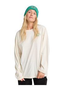 Langarmshirt Billabong "Paradise Arch", Damen, Gr. XL, wei&szlig;cap, Obermaterial: 100% Walkfrottier;, Shirts Langarmshirt