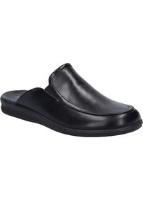 Hausschuh Josef Seibel "Belfort 20, schwarz", Damen, Gr. 48, schwarz, Obermaterial: 100% Rindsleder Leather cow., Schuhe Hausschuh