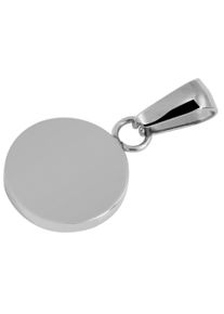 Adelia&acute;s Kettenanh&auml;nger ADELIA&acute;S "Unisex Anh&auml;nger &iquest; Anh&auml;nger aus Edelstahl", silber, Schmuckanh&auml;nger, Damen, Edelstahl, Kettenanh&auml;nger