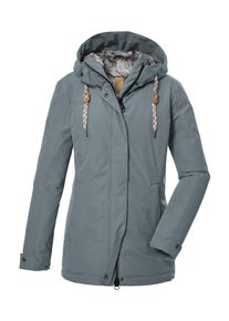 G.I.G.A. by Killtec Funktionsjacke "GW 14 WMN JCKT", Damen, Gr. 36, gr&uuml;n, Oberstoff: 88% Polyester, 12% Baumwolle, Futter: 100% Polyester, Wattierung: 100% Polyester, G.I.G.A. DX BY KILLTEC, Jacken Funktionsjacke, Wasserabweisend, winddicht, atmungsaktiv, warm gef&uuml;ttert, verstellbar