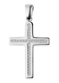 Adelia&acute;s Kreuzanh&auml;nger ADELIA&acute;S "Damen Anh&auml;nger &iquest; Kreuz Kreuzanh&auml;nger aus 925 Silber mit Zirkonia", silber, Schmuckanh&auml;nger, Damen, Kreuzanh&auml;nger