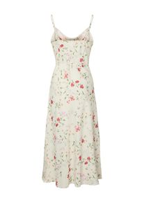 Spaghettikleid Y.A.S "YASTHEA STRAP LONG DRESS S. NOOS", Damen, Gr. 44, N-Gr, pristine aop:botalia, Web, Obermaterial: 97% Polyester, 3% Elasthan, bedruckt, wadenlang, Wasserfallausschnitt, Kleider Spaghettikleid, Sommerkleid