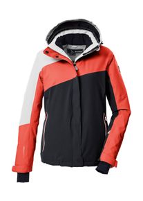 Skijacke Killtec "KSW 26 WMN SKI JCKT", Damen, Gr. 40, coral, Obermaterial: 100% Polyester;Futter: 100% Polyester;F&uuml;llung: 100% Polyester, Jacken Skijacke, Wind- und wasserdichte Skijacke, atmungsaktiv, viele Taschen