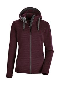 Fleecejacke Killtec "KOW 135 WMN JCKT", Damen, Gr. 36, lila (pflaume), 100% Polyester, Jacken Fleecejacke