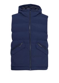 Steppweste North Bend "Steppweste NBPetro", Herren, Gr. S, blau (navy blazer), Obermaterial: 100% Polyester PES., Westen Steppweste