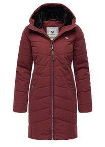 Wintermantel Ragwear "Wintermantel Noita YOUMODO", Damen, Gr. 5XL, rot (wine rot), Obermaterial: 100% Polyester PES. Obermaterial: Futter: 100% Polyester PES. 100% Polyester PES., M&auml;ntel Wintermantel
