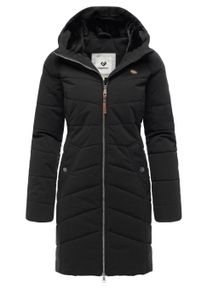 Wintermantel Ragwear "Wintermantel Noita YOUMODO", Damen, Gr. XL, schwarz, Obermaterial: 100% Polyester PES. Obermaterial: Futter: 100% Polyester PES. 100% Polyester PES., M&auml;ntel Wintermantel