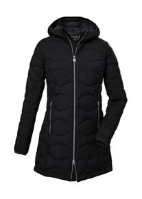 G.I.G.A. by Killtec Steppmantel "GW 20 WMN QLTD PRK", Damen, Gr. 38, schwarz, Obermaterial: 100% Polyester;Futter: 100% Polyester;F&uuml;llung: 100% Polyester, G.I.G.A. DX BY KILLTEC, M&auml;ntel Steppmantel, Damen Steppparka: wasserabweisend, atmungsaktiv, winddicht