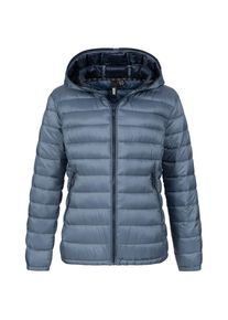 Steppjacke LPO "GILMOUR MELVILLE VI Women", Damen, Gr. 36/38 (M), blau (hellblau), 100% Polyester, figurbetont, mit innenliegendem Gummizug, Jacken Steppjacke, auch in Gro&szlig;en Gr&ouml;&szlig;en erh&auml;ltlich