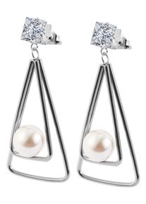 Adelia&acute;s Paar Ohrh&auml;nger ADELIA&acute;S "Damen Ohrringe &iquest; Ohrh&auml;nger aus Edelstahl", silber, Ohrringe, Damen, Edelstahl, Paar Ohrh&auml;nger