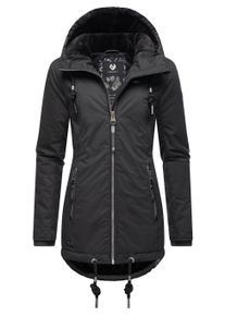 Winterjacke Ragwear "Winterjacke Zuzka Winter", Damen, Gr. XL, schwarz (schwarz22), Obermaterial: 100% Polyester PES. Obermaterial: Futter: 100% Polyester PES. 100% Polyester PES., Jacken Winterjacke
