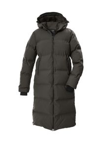 Steppmantel Killtec "KOW 260 WMN QLTD CT", Damen, Gr. 44, stein, Obermaterial: 100% Polyester;Futter: 100% Polyester;F&uuml;llung: 100% Polyester, M&auml;ntel Steppmantel, Wasserabweisend, winddicht, 2-Wege-Rei&szlig;verschluss, gef&uuml;ttert