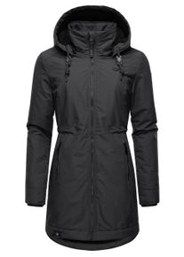 Wintermantel Ragwear "Winterjacke Dakkota", Damen, Gr. XL, grau (dunkelgrau), Obermaterial: 100% Polyester PES. Obermaterial: Futter: 100% Polyester PES. 100% Polyester PES., M&auml;ntel Wintermantel