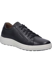 Sneaker Josef Seibel "Maddox 05, schwarz", Herren, Gr. 46, schwarz, Obermaterial: 100% Rindsleder Leather cow., Schuhe Sneaker