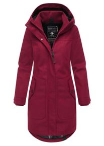 Wintermantel Ragwear "Wintermantel Jannisa Coat", Damen, Gr. XXL, rot (wine25), Obermaterial: 100% Polyester PES. Obermaterial: Futter: 100% Polyester PES. 100% Polyester PES., M&auml;ntel Wintermantel