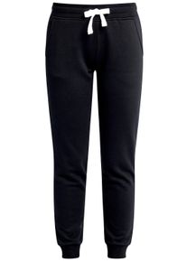 Sweathose oxmo "Sweathose OXOlivia", Damen, Gr. M, N-Gr, schwarz, Obermaterial: 80% Polyester PES. 20% Baumwolle CO., Hosen Sweathose