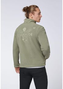 Fleecejacke Chiemsee, Herren, Gr. L (52/54), gr&uuml;n (dusty olive), 100% Polyester, Jacken Fleecejacke