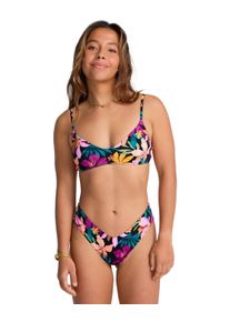 Bandeau-Bikini-Top Billabong "Sol Searcher", Damen, Gr. S, Cup B, night tropical, Obermaterial:78% Nylon, 22% Elasthan;, Bikini-Oberteile Bandeau-Bikini-Top