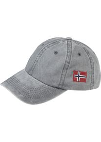 Baseball Cap Jan Vanderstorm "Basecap KUNOLF", Herren, Gr. Blacklist, grau, Obermaterial: 100% Baumwolle CO., M&uuml;tzen Baseball Cap