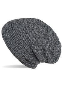 Strickm&uuml;tze styleBREAKER "Strick Beanie M&uuml;tze mit Karo Strickmuster", Damen, schwarz (schwarz, wei&szlig;), Obermaterial: 100% Polyacryl PAN., Modisch, M&uuml;tzen Strickm&uuml;tze