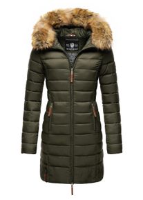 Steppmantel Marikoo "Steppmantel Rose-Stepp", Damen, Gr. 5XL, gr&uuml;n, Obermaterial: 100% Nylon NY. Obermaterial: Futter: 100% Polyester PES. 100% Polyester PES., M&auml;ntel Steppmantel