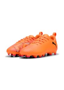 Fu&szlig;ballschuh Puma "FUTURE 8 PLAY FG/AG JR", Kinder, Gr. 35,5, heat fire, Puma schwarz, ravish, Synthetik, Schuhe Fu&szlig;ballschuh, f&uuml;r Rasen- und Kunstrasenpl&auml;tze, f&uuml;r Jugendliche