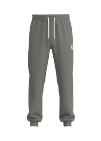Jogginghose Converse "CHUCK PATCH JOGGER", Herren, Gr. M, N-Gr, grau (vintage grau heather), Obermaterial: 80% Baumwolle, 20% Polyester, Hosen Jogginghose, sportlicher Stil, pflegeleicht, bequeme Passform