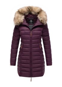 Steppmantel Marikoo "Steppmantel Rose-Stepp", Damen, Gr. XXL, gr&uuml;n (aubergine), Obermaterial: 100% Nylon NY. Obermaterial: Futter: 100% Polyester PES. 100% Polyester PES., M&auml;ntel Steppmantel