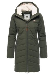 Wintermantel Ragwear "Wintermantel Noita YOUMODO", Damen, Gr. S, gr&uuml;n (schwarz olive), Obermaterial: 100% Polyester PES. Obermaterial: Futter: 100% Polyester PES. 100% Polyester PES., M&auml;ntel Wintermantel