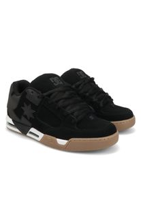 Sneaker DC Shoes "DC Command", Herren, Gr. 9,5(42,5), schwarz, gum, Obermaterial:50.46% Leder, 49.54% Synthetikmaterial;, Schuhe Sneaker