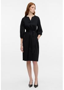 Blusenkleid Eterna "LOOSE FIT", Damen, Gr. 46, Normalgr&ouml;&szlig;en, schwarz, 95% Baumwolle, 5% Elasthan, festlich, Kleider Blusenkleid