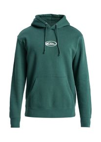 Kapuzensweatshirt Quiksilver "Salt Water Graphic", Damen, Gr. M, gr&uuml;n, Obermaterial: 55% Walkfrottier, 25% Walkfrottier, 20% Microfaser;, Sweatshirts Kapuzensweatshirt