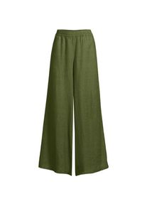 LANDS' END Palazzohose aus reinem Leinen, Damen,  Gr&uuml;n, Leinen, by Lands' End
