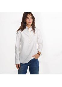 LANDS' END Oxford-R&uuml;schenhemd, Damen,  Wei&szlig;, Baumwolle, by Lands' End