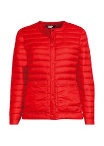 LANDS' END Daunenjacke WANDERWEIGHT Verstaubar Ultraleicht, Damen,  Orange, Nylon, by Lands' End
