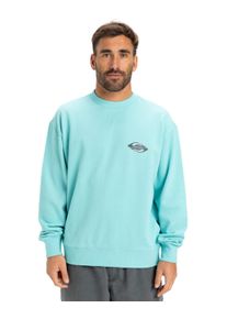 Sweatshirt Quiksilver "Spin Cycle", Herren, Gr. M, blau (aqua sky), Obermaterial: 100% Walkfrottier;, Sweatshirts Sweatshirt