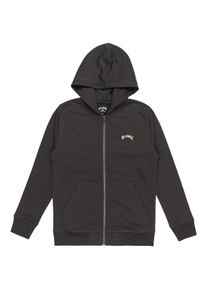 Hoodie Billabong "Arch", Herren, Gr. 16(165-172cm), grau (raven), Obermaterial: 55% Walkfrottier, 25% Walkfrottier, 20% Microfaser;, Sweatshirts Hoodie