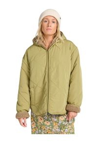 Outdoorjacke Billabong "Oceanside", Damen, Gr. M, gr&uuml;n tea, Obermaterial: 100% Microfaser;, Jacken Outdoorjacke