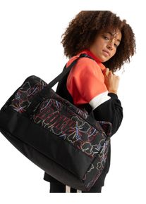 Sporttasche Roxy "Sweet Kombucha", Herren, grau (anthrazit athletic hibiscus), Obermaterial: 100% Microfaser;, Taschen Sporttasche