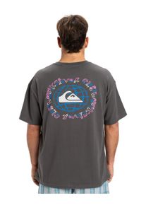 T-Shirt Quiksilver "Global Heat", Herren, Gr. XL, grau (schwarz shadow), Obermaterial: 100% Walkfrottier;, Shirts T-Shirt