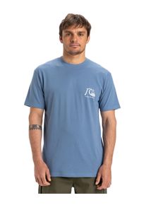 T-Shirt Quiksilver "Evo Original", Herren, Gr. L, blau (coronet blau), Obermaterial: 100% Walkfrottier;, Shirts T-Shirt