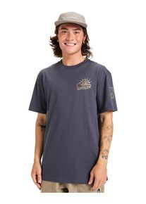 T-Shirt Quiksilver "Evo Quik Rituals", Herren, Gr. M, india ink, Obermaterial: 100% Walkfrottier;, Shirts T-Shirt