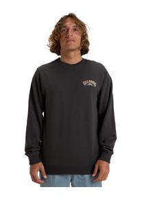 Sweatshirt Billabong "Foundation Cr", Herren, Gr. S, grau (raven), Obermaterial: 55% Walkfrottier, 25% Walkfrottier, 20% Microfaser;, Sweatshirts Sweatshirt
