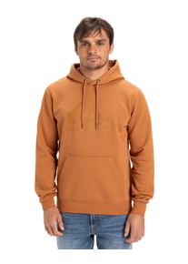 Kapuzensweatshirt Quiksilver "Comp Logo", Herren, Gr. S, bran, Obermaterial: 60% Walkfrottier, 40% Microfaser;, Sweatshirts Kapuzensweatshirt