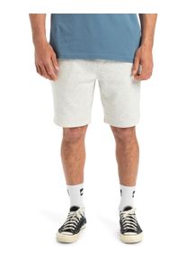 Bermudas Quiksilver "Salt Water", Herren, Gr. M, wei&szlig; (wei&szlig; marble heather), Obermaterial: 80% Walkfrottier, 20% Microfaser;, Hosen Bermudas