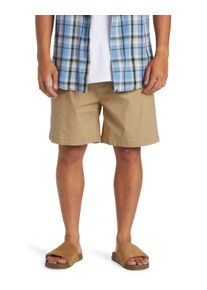 Bermudas Quiksilver "Taxer", Herren, Gr. S, gr&uuml;n (khaki), Obermaterial:98% Walkfrottier, 2% Elasthan;, Hosen Bermudas