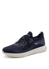 Slip-On Sneaker Tamaris, Damen, Gr. 42, navy, Lederimitat, Textil, unifarben, Schuhe Slip-On Sneaker, Freizeitschuh, Slipper, Halbschuh in veganer Verarbeitung
